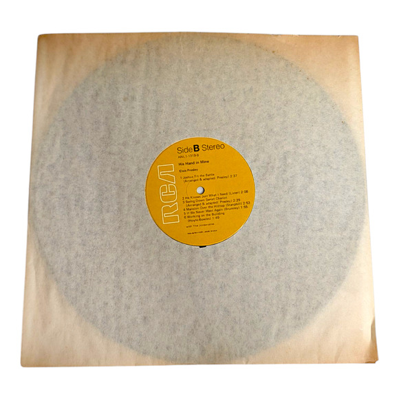 Elvis Presley His Hand in Mine LP Vinyl Record Vintage Music Rock and Roll - Picture 4 of 5